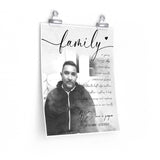 Family Anniversary -- poster/ 11''x14'' -- Alberto left