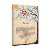 Lyrics -- The Best -- Canvas 12x16 -- Printify