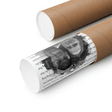 Printify Matte 18x24 Poster - William & Susan 2/29/12 - Font 2 1.3