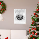 Lyrics -- J & D -- 16x20 -- Printify