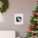 Printify 9x11 Poster - Always Be You, Love Mom - 1.3 Simple Man