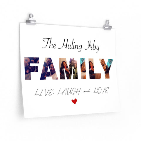Photo Collage Prints -- Poster/ 16''x20'' -- The Huling-Irby