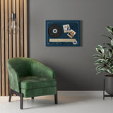 Cassette -- Vin & Amy 10.10.2020 -- Canvas 18x24 -- Printify