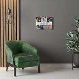 Print poster -- Happy Father's Day love Victoria &Patrick -- Canvas 12x16 -- Printify