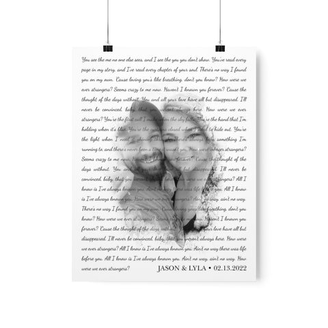 Strangers Jason & Lyla - Printify Matte 11x14 Poster - 02/13/2022 1.3