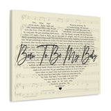 Canvas Gallery Wraps 30x24 Printify - Born To Be My Baby - NothingElseMatters 21