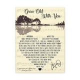 Printify Canvas Gallery Wraps 18x24 - 12 Years Down and a Lifetime To Go. I Love You Tori - Grow Old With You