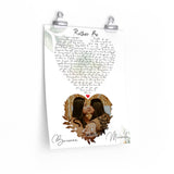 Lyrics -- Brianna & Miranda 11.28.2021 -- 11x14 -- Printify