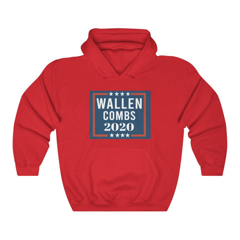 Wallen Combs 20 -- Unisex Hoodie -- Red -- 2.1 -- printify (monster)