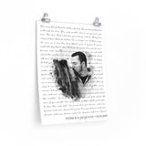 Lyrics Song -- Poster/ 16''x20'' -- Patrick & Jacquline