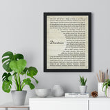 Downtown -- Framed 11x14 -- Printify