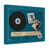 Cassette -- Ricky & Brenda 04.30.16 -- Canvas 11x14 -- Printify