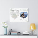 Lyrics Song -- Canvas 18"X24" -- Johnny & Ka Zoua