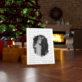 Lyrics -- Rae & Zac 10/24/2020 -- Canvas 18x24 -- Printify