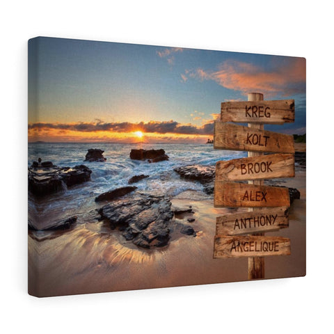 Ocean Sunrises -- Canvas 12"X16" -- Kreg & Kolt