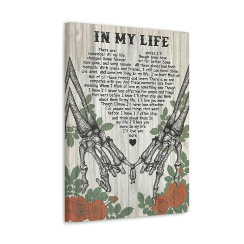 Canvas Gallery Wraps 18x24 Printify - In My Life - Design 21