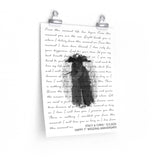 Lyrics -- Stacy & Chris 12.5.2020 -- 11x14 -- Printify