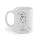 Long Distances Mug -- 4 -- Hanoi -- printify