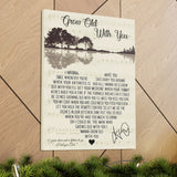 Printify Canvas Gallery Wraps 18x24 - 12 Years Down and a Lifetime To Go. I Love You Tori - Grow Old With You