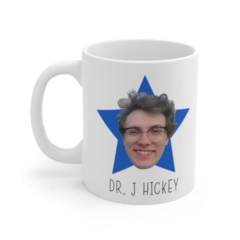 Personalized Baby Mug -- 11oz -- 6 -- Dr. J Hickey -- printify