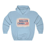 Wallen Combs 20 -- Unisex Hoodie -- Light Blue -- 1.1 -- printify (monster)