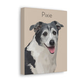 Canvas Wraps 8x10 Printify - Dog 2.6 - Pixie
