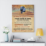 Thank You Lyrics -- Canvas 24"x30" -- 1