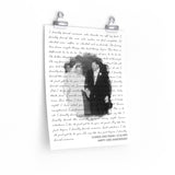 Lyrics -- Charlie and Maria 01.30.1999 -- 11x14 -- Printify