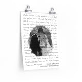 Lyrics -- Shaun & Michele -- 11x14 -- Printify
