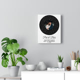 Vinyl -- Pat & Bibi 11.1.2020 -- Canvas 8x10 -- Printify