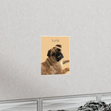 Printify Poster 9x11 - Luna Dog 2.6
