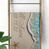 Beach Towel, 30x60 -- Will & Kara 08.13.22