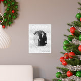 Lyrics -- Charlie and Maria 01.30.1999 -- 11x14 -- Printify