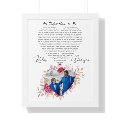 Riley & Dewayne  - Framed 16x20 - Printify