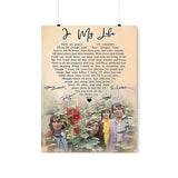 Printify Premium Matte 18x24 Poster - In My Life - Design 24