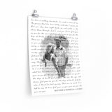 Lyrics -- Matthew & Danielle 5.15.2013 -- 16x20 -- Printify