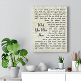 Wishing You Were Here Poster -- 17 -- Canvas 12x16 -- Printify