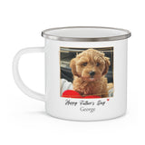 Dad Mug -- George  -- Enamel Mug -- Printify