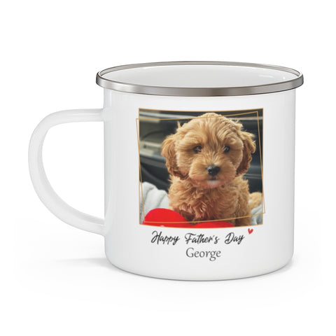 Dad Mug -- George  -- Enamel Mug -- Printify