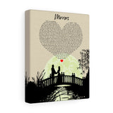 Music Lyrics Song -- Canvas 8"x10" -- Mirrors (Justin Timberlake)