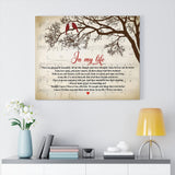 In My Life Song -- Canvas  24"x30" -- 34 -- printify
