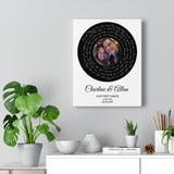 Love Anniversary Lyrics -- Canvas 11"X14" -- Charline & Allan