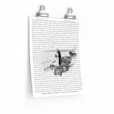 Lyrics Song -- poster/ 9''x11'' -- Bob & Tammy 08.30.2021