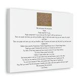 Printify Canvas Gallery Wraps 14x11 - Bits & Pieces. People. - Your Own Prints