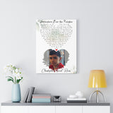 Love Anniversary Print -- Canvas 18"X24" -- Christopher “Toval” Rivas