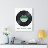 Lyrics Song -- Canvas 18"X24" -- Dianne Lawrence new