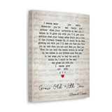 Canvas Gallery Wraps 11x14 Printify - Grow Old With You - BC Design 9