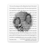 Lyrics Song -- Canvas  8"x10" -- Glendon and Jeff 08-21-1976