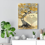 In My Life -- Canvas 12"X16" -- 3 -- printify