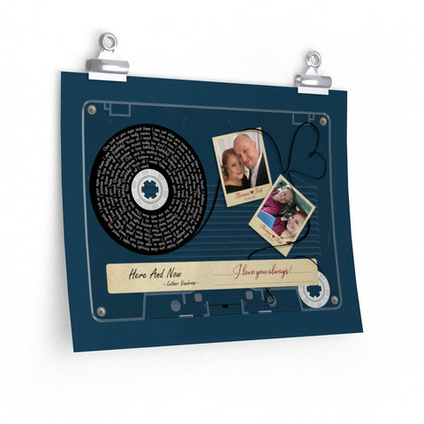 Cassette -- Thomas and Tish 10•21•06 -- 11x14 -- Printify